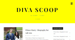 Desktop Screenshot of divascoop.com