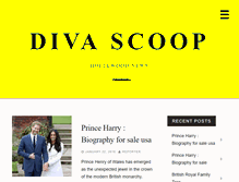 Tablet Screenshot of divascoop.com